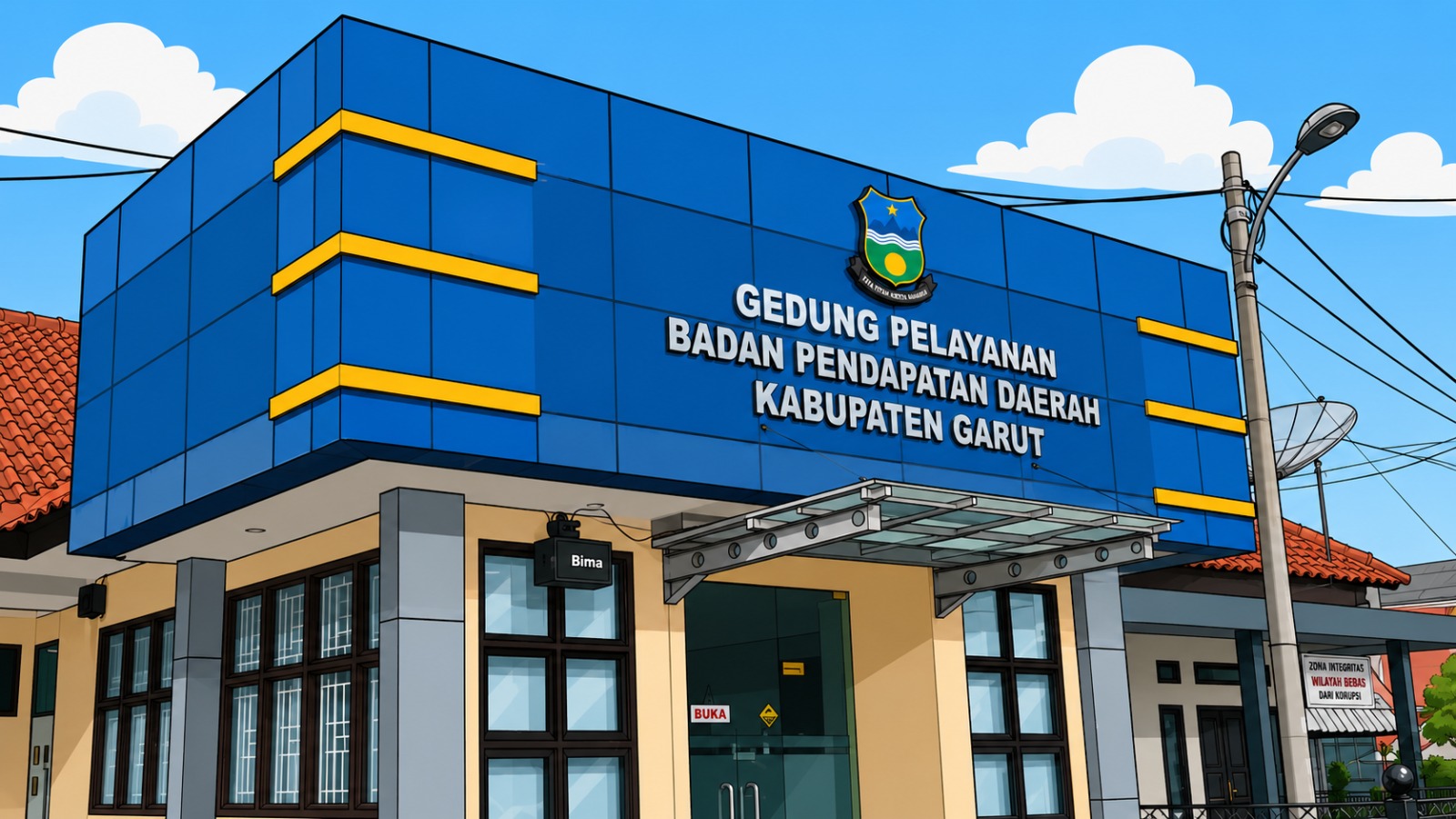 Gedung Pelayanan Badan Pendapatan Daerah Kabupaten Garut
